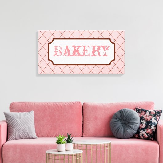 Bakkerij Canvas Afdruk (Insitu (Woonkamer))