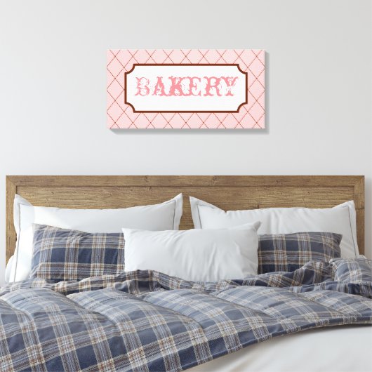 Bakkerij Canvas Afdruk (Insitu (Slaapkamer))