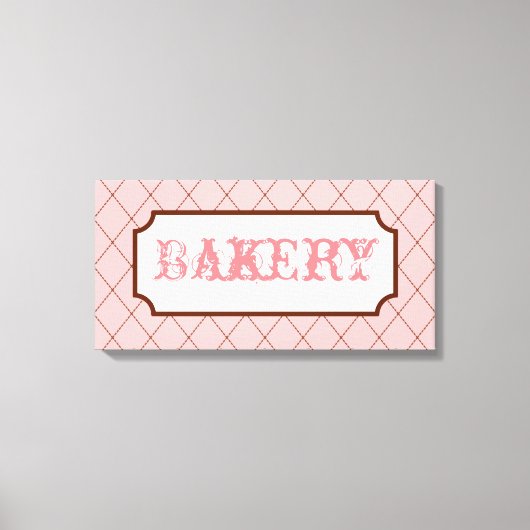 Bakkerij Canvas Afdruk (Voorkant)
