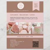 Bakkerij Custom Logo Flyer (Voorkant)