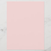 Bakkerij Custom Monogram Logo Pink Flyer (Achterkant)