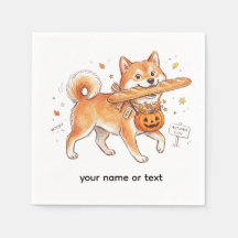 Bakkerij Dief Shiba Inu - Cute Hond met Frans