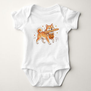 Bakkerij Dief Shiba Inu - Mooie Hond met Frans Romper