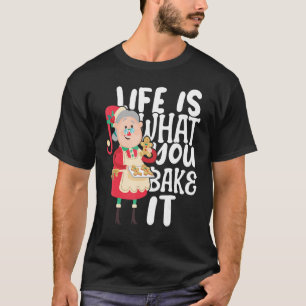 Bakkerij Donut wat je bakt is Cake Bakker T-shirt