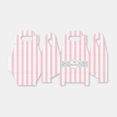 Bakkerij en bloemkool, roze staven, voorverpakking bedankdoosjes (Uitgevouwen)