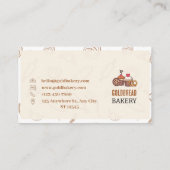 Bakkerij en Party Goud brood Visitekaartje (Achterkant)