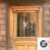 Bakkerij-Floral Mixer Raamsticker (Huis Deur)