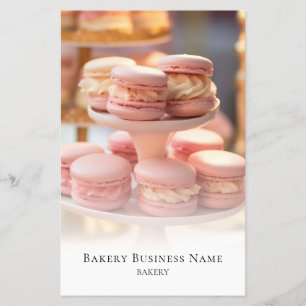 Bakkerij Foto Overlay Social Media QR Code Flyer