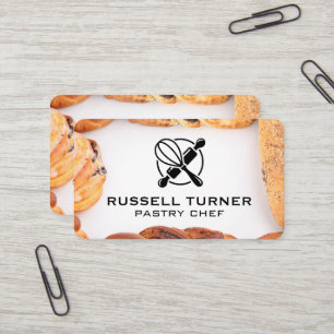 Bakkerij Gebak Garde Whisk Logo Visitekaartje