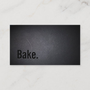 Bakkerij-gebold tekstbake-minimalistisch visitekaartje