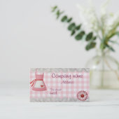 Bakkerij, geschilderd visitekaartje (Staand voorkant)