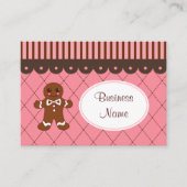 Bakkerij Gingerbread Visitekaartjes (Voorkant)