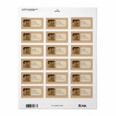 Bakkerij - Hallocks puur vanille-extract Etiket (Full Sheet)