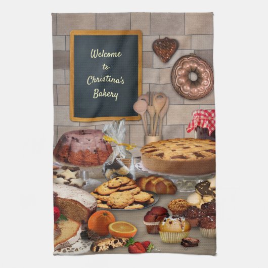 bakkerij 🥐 🥯 handdoeken (Verticaal)