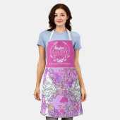 Bakkerij Hoofd Chef Schort met krans (Gedragen)