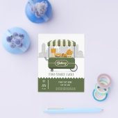 Bakkerij in de levensmiddelenbranche flyer (Enkel)