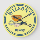  bakkerij keuken Sjabloon Grote Klok (Voorkant)