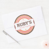 Bakkerij Label Keuken Sticker (Envelop)