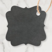 Bakkerij Logo Holiday Baking Gift Chalkboard Bedankjes Labels (Achterkant)