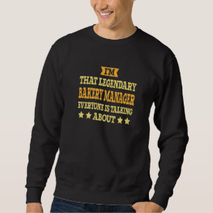 Bakkerij Manager Functie Titel Werknemer Arbeider Trui