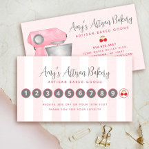 Bakkerij Mixer Blush Roze Witte Strepen Gebak Chef
