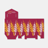 Bakkerij monsters tarwe rood promotionele geschenk bedankdoosjes (Uitgevouwen)