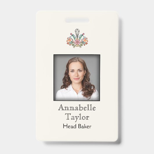 Bakkerij Naam Badge (Voorzijde)
