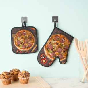 Bakkerij Oven Supreme Pizza Ovenwant & Pannenlap Set
