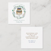 Bakkerij Pastry Chef Baker Square Visitekaartje (Voorkant / Achterkant)