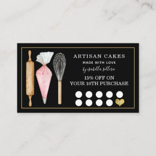 Bakkerij Pastry Chef Bakers Tools Loyalty Punch Ca