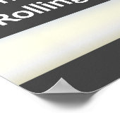 Bakkerij Pastry Chef Bakken Inspirerend Poster (Hoek)