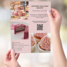 Bakkerij Promotie Foto Sociale Media QR Roze