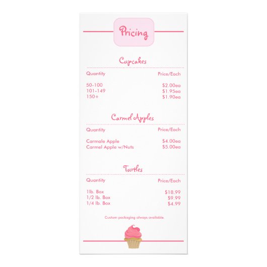 Bakkerij Reclamekaart (Voorkant)