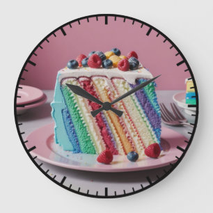 Bakkerij Regenboogtaart Gebakken Goederen Foodie Grote Klok