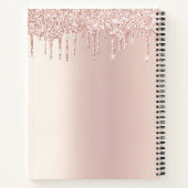 Bakkerij Roos Glitter Drift Deeg Chef Notitieboek (Achterkant)