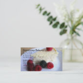 Bakkerij stijl Premium Visitekaartje (Staand voorkant)