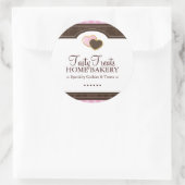 Bakkerij Verpakkingsmachines Ronde Sticker (Tas)