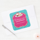 Bakkerij Verpakkingsmachines Vierkante Sticker (Envelop)