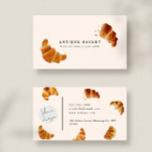 Bakkerij Verse Croissant Visitekaartje
