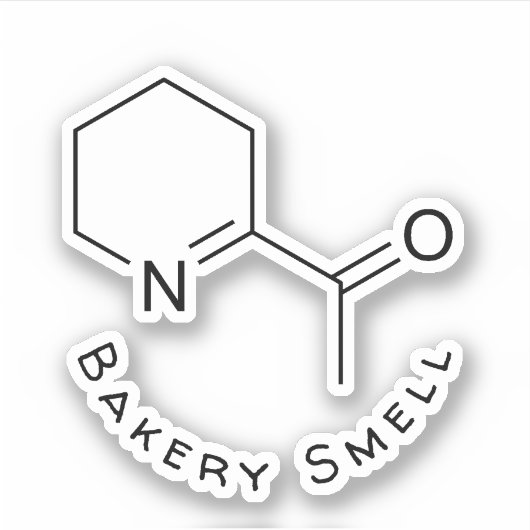 Bakkerij Verslaafde Sticker (Voorkant)