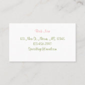 Bakkerij Visitekaartje (Achterkant)