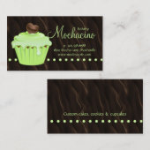 Bakkerij Visitekaartje cacaoensmaak (Voorkant / Achterkant)