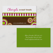 Bakkerij-Visitekaartjes Visitekaartje (Voorkant / Achterkant)