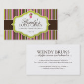 Bakkerij-Visitekaartjes Visitekaartje (Voorkant / Achterkant)