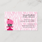 Bakkerij voor Zebra Visitekaartje (Achterkant)