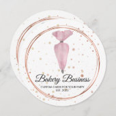 Bakkerij Waterverf Kaart (Voorkant / Achterkant)