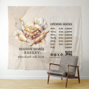 Bakkerij Winkel Banketbakker Dessert Snoepjes Taar Wandkleed