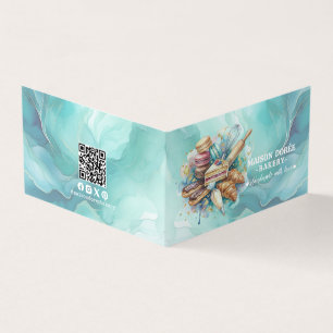 Bakkerij Winkel Banketbakker Dessert Taart Bakker  Visitekaartjes