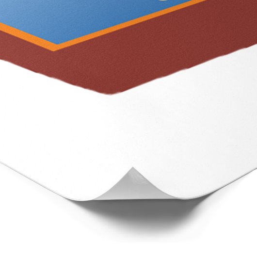 Bakkerij winkel voorgevel taart winkel poster (Hoek)