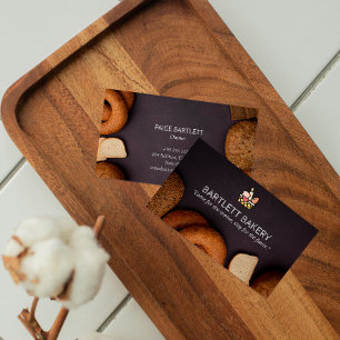 bakkerijbedrijf Elegant schoolbord Visitekaartje